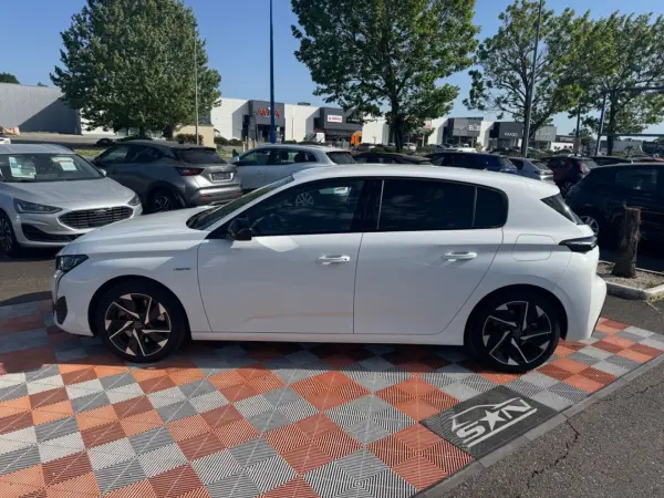Peugeot 308 1.6 PHEV HYBRID 180 e-EAT8 ALLURE PACK GPS 10" Caméra 360° 7.4kW - Photo 3